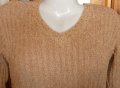 Нежна плетена блузка, М , снимка 1 - Блузи с дълъг ръкав и пуловери - 18362717