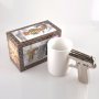 Керамична чаша за чай с дръжка пистолет чаша за подарък за мъж, снимка 3