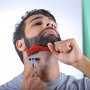 Иновативен гребен-шаблон за оформяне на брада мустаци и бакенбарди, снимка 3