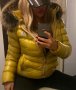 Дамско зимно яке с лисица Moncler код 426, снимка 1 - Якета - 23595195