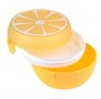 715 Детска кутия за обяд с отделения и прибори Кутия за храна с форма на портокал, снимка 12
