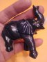 Фигура слон, черен оникс, снимка 1 - Статуетки - 20287979