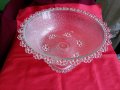 Огромна Шведска Купа ,Фрктиера Кристално Стъкло, снимка 2