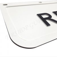 Релефни гумени бели калобрани Рено/Renault, снимка 7 - Аксесоари и консумативи - 24844781