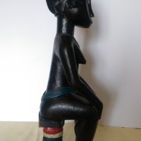 Стара фигура Бауле, снимка 4 - Антикварни и старинни предмети - 22453394