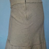 Дизйнерска дънкова пола с дантела  и изнищени краища / малък размер , снимка 7 - Поли - 14327064