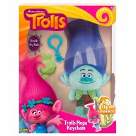 Плюшена играчка TROLLS в кутия, с четка за коса, снимка 1 - Кукли - 16312529