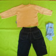 Блуза и дънки за момче+ подарък чорапогащник , снимка 4 - Бебешки блузки - 11181632