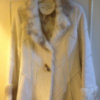 Бяло палто , снимка 1 - Палта, манта - 19138096