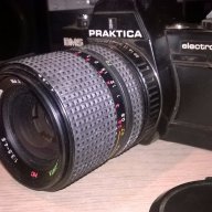 praktica+presenta-фотоапарат+обектив-внос швеицария, снимка 12 - Фотоапарати - 17136490