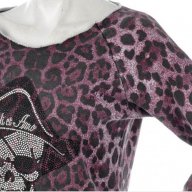  Италианска Дамска блуза Odi Et Amo Състав: 100% памук Размер L, снимка 1 - Блузи с дълъг ръкав и пуловери - 8807562