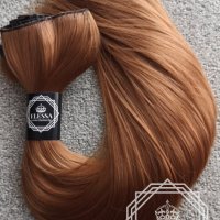 С6 HAIR EXTENSIONS ELESSA - Натурални Екстеншъни Комплект от 200 грама Коса, снимка 9 - Аксесоари за коса - 24348670