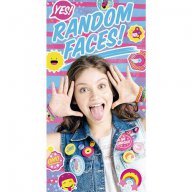 Плажна кърпа Disney Soy Luna Random Faces - 7952, снимка 1 - Хавлиени кърпи - 17968532