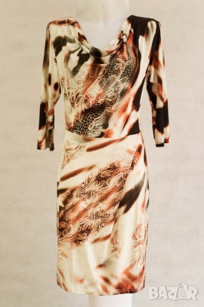 Рокля в оранжев нюанс марка EMC - M, снимка 1