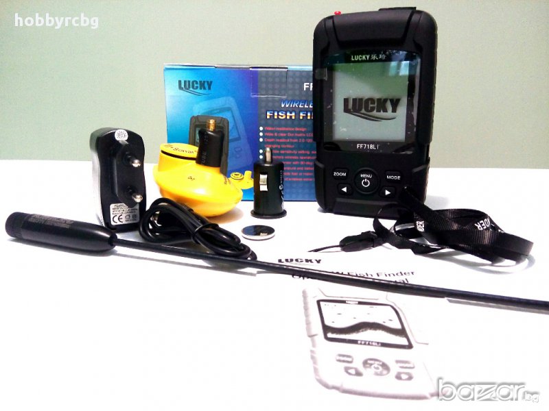 Преработен влагоустойчив сонар за риболов обхват на сонара 300 Метра, снимка 1