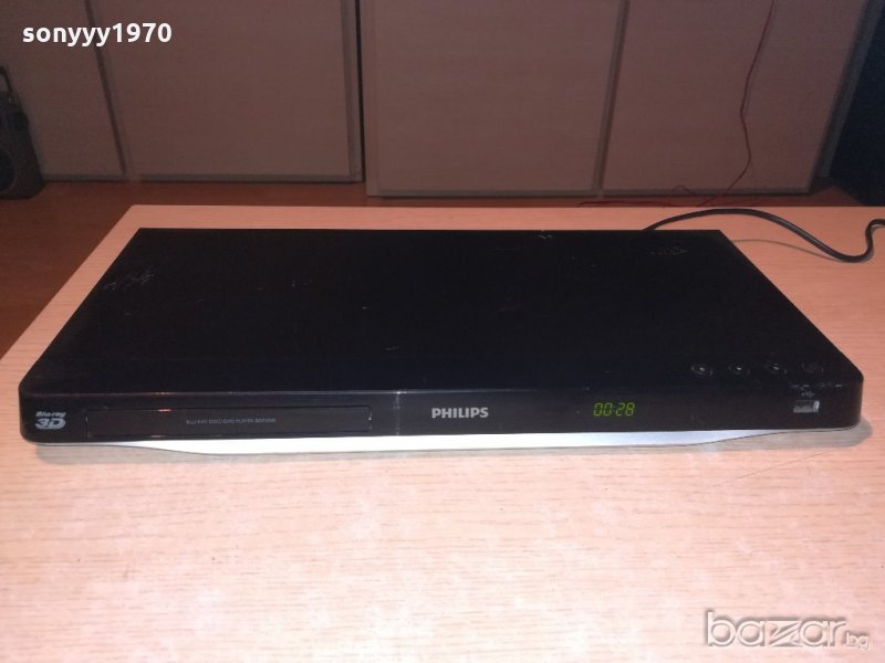 philips bdp5500/12 blu-ray 3d/dvd/usb/hdmi/lan/sd card-france, снимка 1