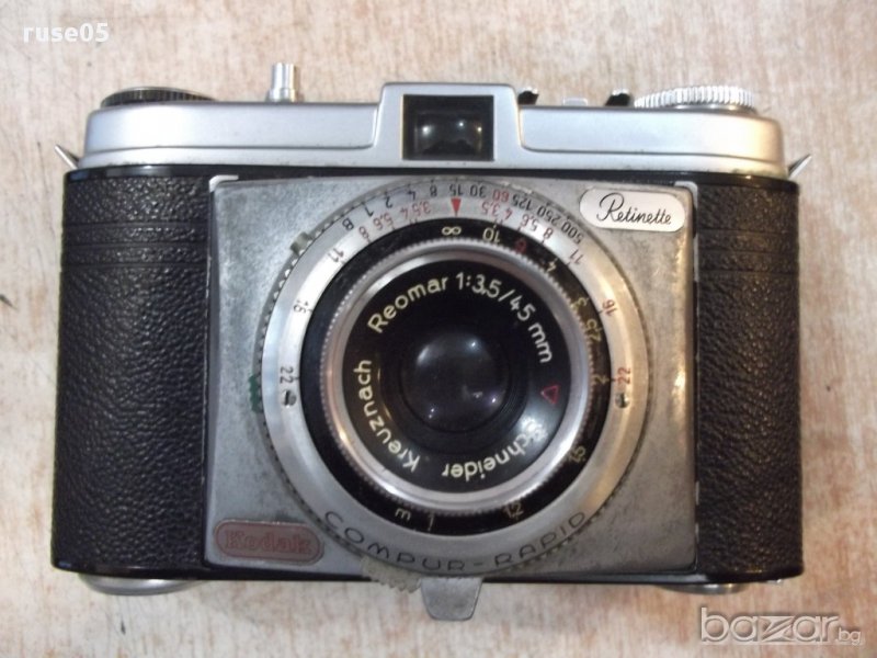 Фотоапарат "KODAK-Retinette" със светломер , сенник и филтър, снимка 1