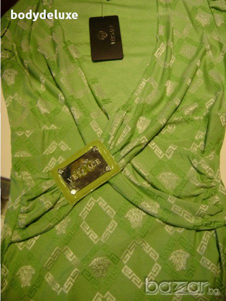 Versace зелена блузка, снимка 1