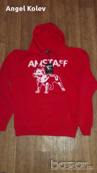  Нов мъжки суичър "AMSTAFF" -  L /нов/, снимка 1