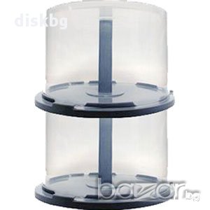 Кутия за 50 CD/DVD (шпиндел) - BOX за съхранение на дискове, снимка 1
