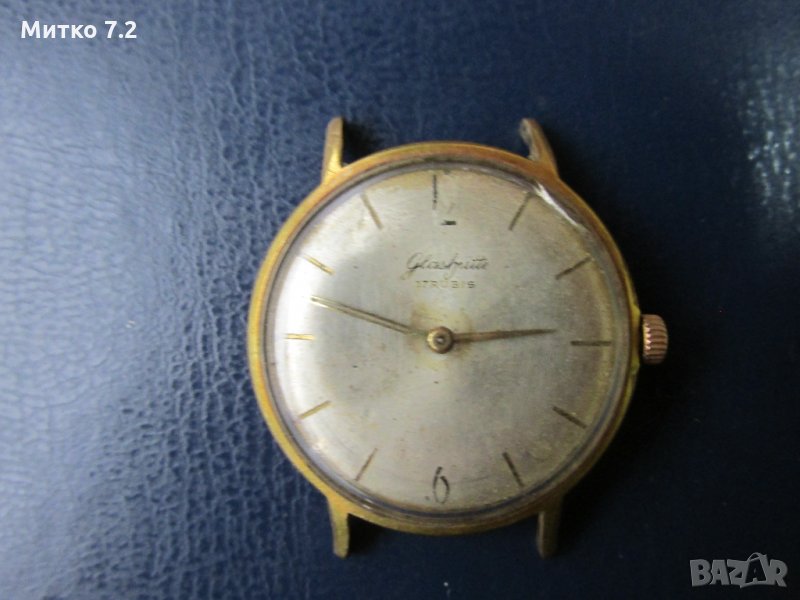 Стар ръчен механичен часовник GUB GLASHUTTE , снимка 1