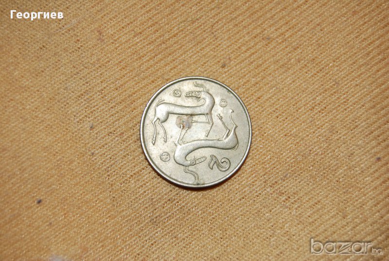 2 цента Кипър 1991, снимка 1