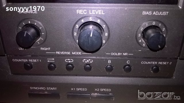 technics rs-tr333-deck b/c/nx pro/reverse/bias adjust-made in japan, снимка 9 - Ресийвъри, усилватели, смесителни пултове - 19899187