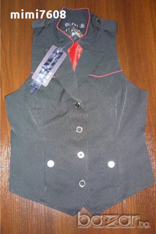 дамско готино черно елече