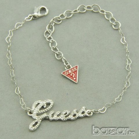 гривна  GUESS с кристали 3 , снимка 1 - Гривни - 7056964