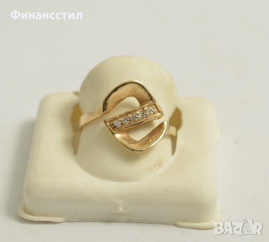 златен пръстен 43538-4