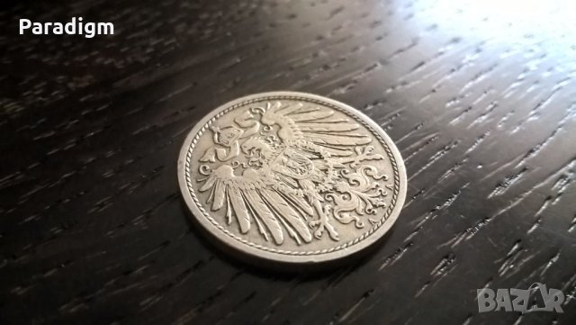 Райх монета - Германия - 10 пфенига | 1906г.; серия A, снимка 2 - Нумизматика и бонистика - 25889448