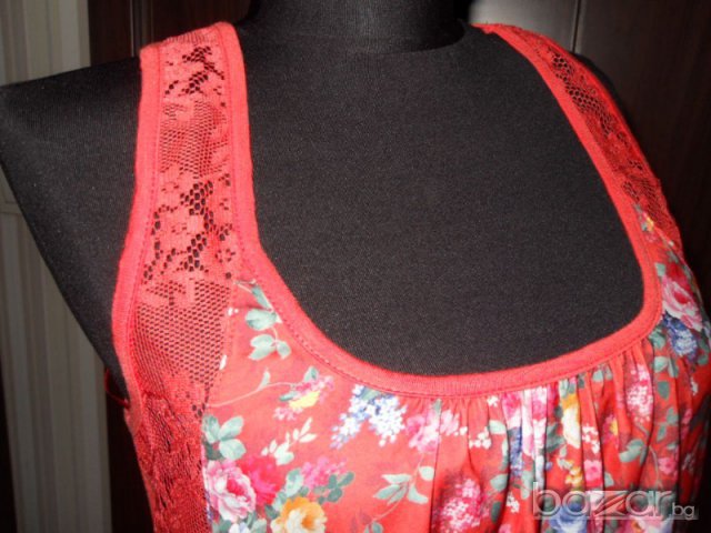 Дамака туника - корал SABRA!, снимка 3 - Туники - 7052558