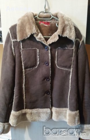 Стилно дамско кожухче, снимка 1