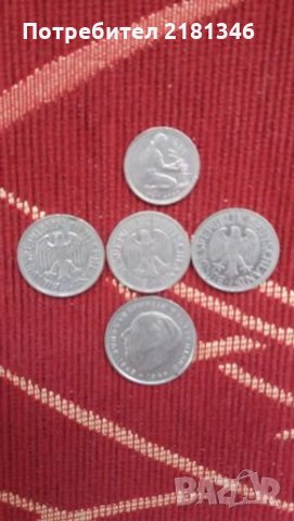 Продавам Германски монети, снимка 2 - Нумизматика и бонистика - 24891468
