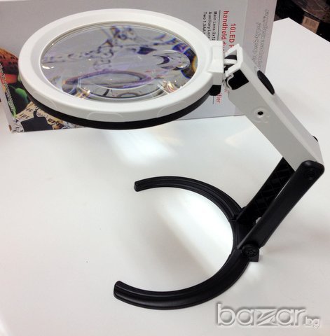Настолна лупа с осветление MG3B-1C 120мм , снимка 14 - Други - 13808639