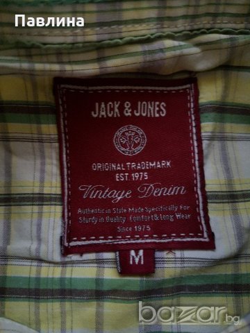 Мъжка риза / JACK & JONES, снимка 4 - Ризи - 20742477