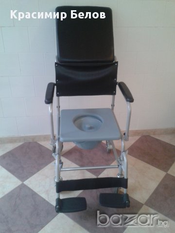 Комбиниран стол за баня и тоалет MC 100-P, снимка 9 - Други стоки за дома - 13579808