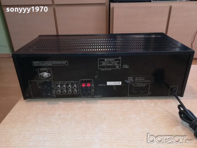 hitachi hta-09 stereo receiver-made in japan-внос франция, снимка 14 - Ресийвъри, усилватели, смесителни пултове - 21373104
