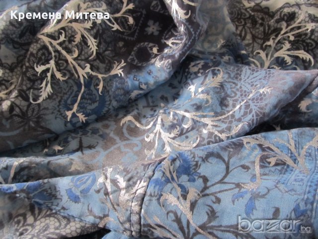 Дамски шал с много красиви цветове и тънка мека материя, снимка 7 - Шапки - 19184995
