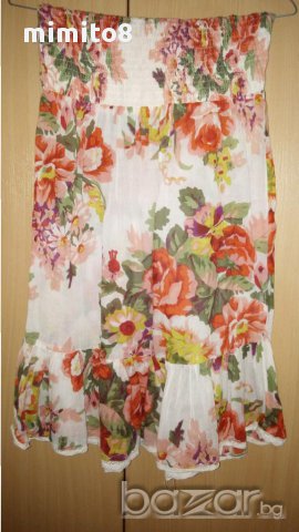 Рокля на цветя, снимка 2 - Рокли - 11619080