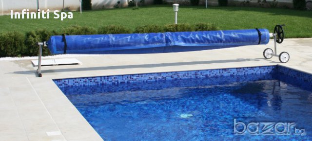 Ролер за навиване на лятно покривало за басейн, снимка 2 - Басейни и аксесоари - 13535326