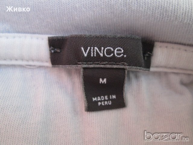 VINCE.памучен анурак с подплата размер М., снимка 2 - Пуловери - 19899525