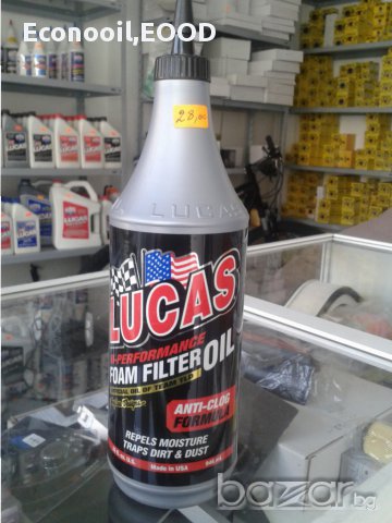 Масло за дунапренени филтри на Лукас Ойл