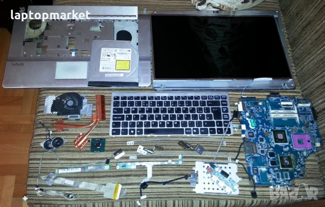 Sony Vaio VGN-FW21L на части