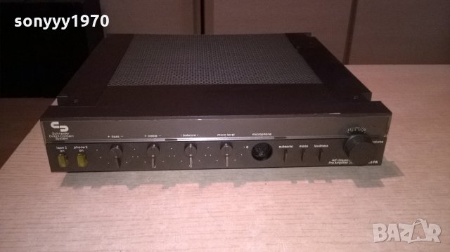 schneider dcs 8025pa-hifi stereo preamplifier-west germany, снимка 4 - Ресийвъри, усилватели, смесителни пултове - 22085771
