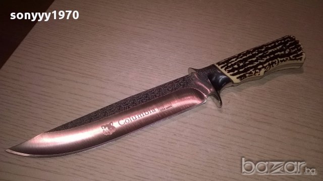 Columbia-31см-масивен и здрав нож за колекция или ползване, снимка 13 - Антикварни и старинни предмети - 17747494