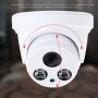 1/3" 1200 TVL 960H Охранителна Куполна Камера с 2 ARRAY IR-Cut за Нощно Виждане. За Вътрешен Монтаж., снимка 2