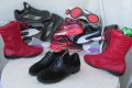 КАТО НОВИ дамски обувки 37 - 38 original ROHDE®, 100% естествен набук + естествена змийска кожа, снимка 1 - Дамски ежедневни обувки - 19913888
