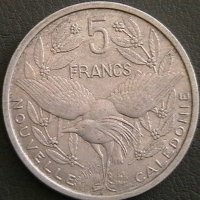 5 франка 1952, Нова Каледония, снимка 1 - Нумизматика и бонистика - 24861150
