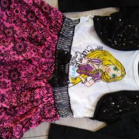 бебешка детска Рапунцел Rapunzel рокля с ръкави тип връхно сако, снимка 3 - Детски рокли и поли - 23150325